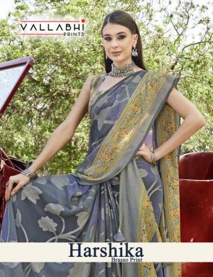 vallabhi prints harshika series 26851-26856 BRASSO Wholesale Saree in Surat