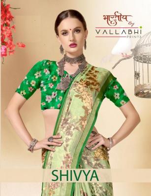 vallabhi prints shivya series 30391-30396 GEORGETTE Wholesale Saree in Surat