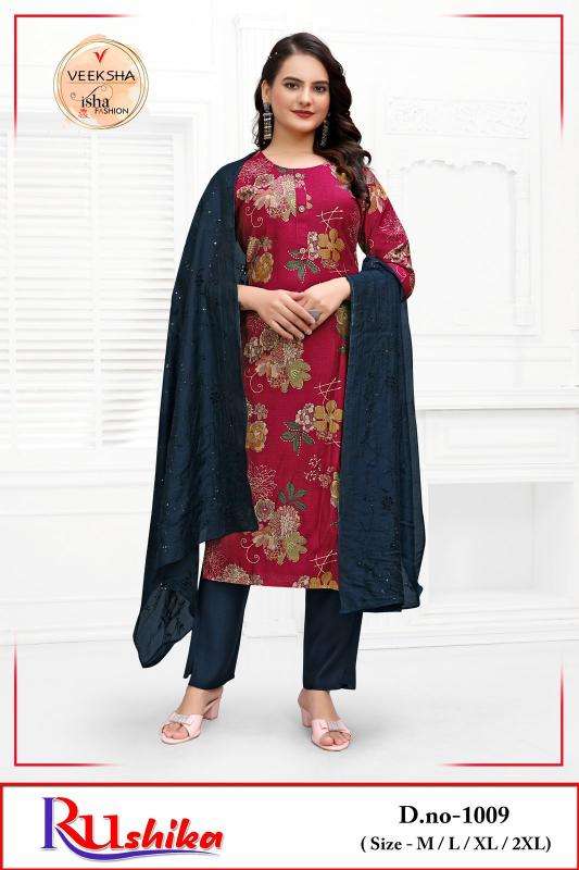 veeksha rushika series 1001-1012 VERTICAN Wholesale Salwar Kameez in Surat