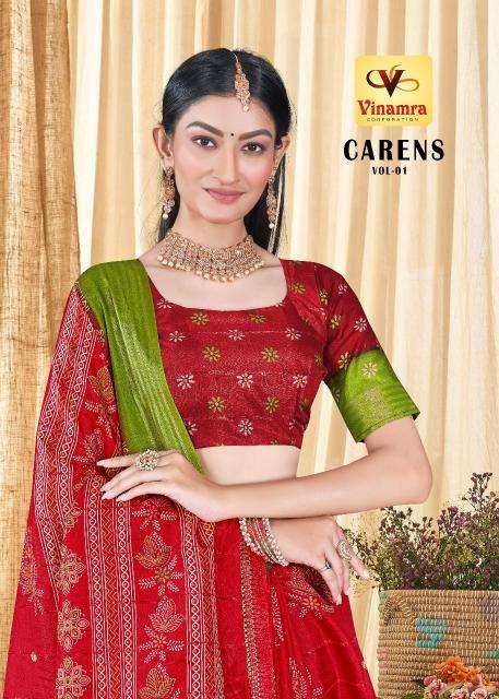 vinamra carens series 1001-1008 COTTON Wholesale Saree in Surat