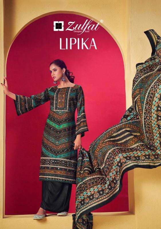 zulfat lipika series 602001-602006 Pure Heavy Viscose Rayon Wholesale Salwar Kameez in Surat