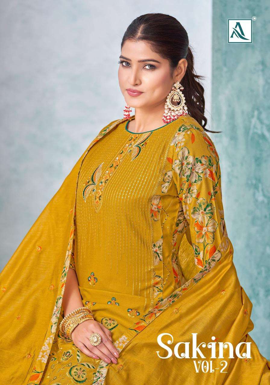 alok sakina vol 2 series 1762001-1762004 Heavy Viscose Reyon wholesale salwar kameez in surat 