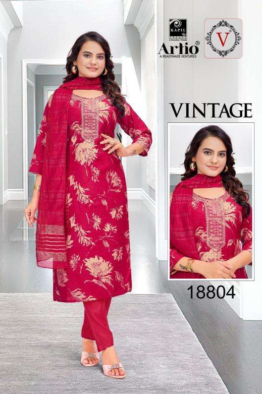 artio vintage VERTIGAN PRINT wholesale salwar kameez in surat