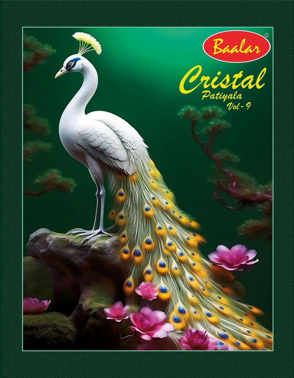 Baalar Cristal Vol-09 series 9009-9023 Pure Cotton wholesale salwar kameez in surat 