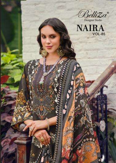 belliza naira vol 85 series 1008001-1008008 Pure Cotton wholesale salwar kameez in surat