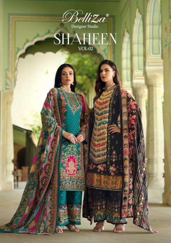 belliza shaheen vol 2 series 1016001-1016008 VISCOSE RAYON wholesale salwar kameez in surat 