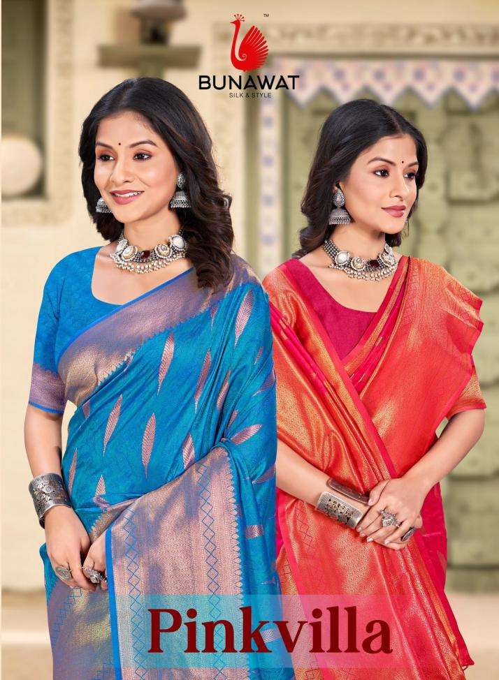 Bunawat Pinkvilla series 1001-1006 Silk wholesale saree in surat 