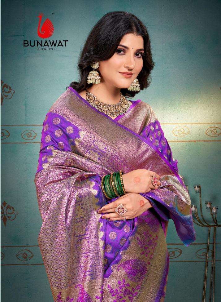 Bunawat Shourya Silk series 1001-1006 Silk wholesale saree in surat 