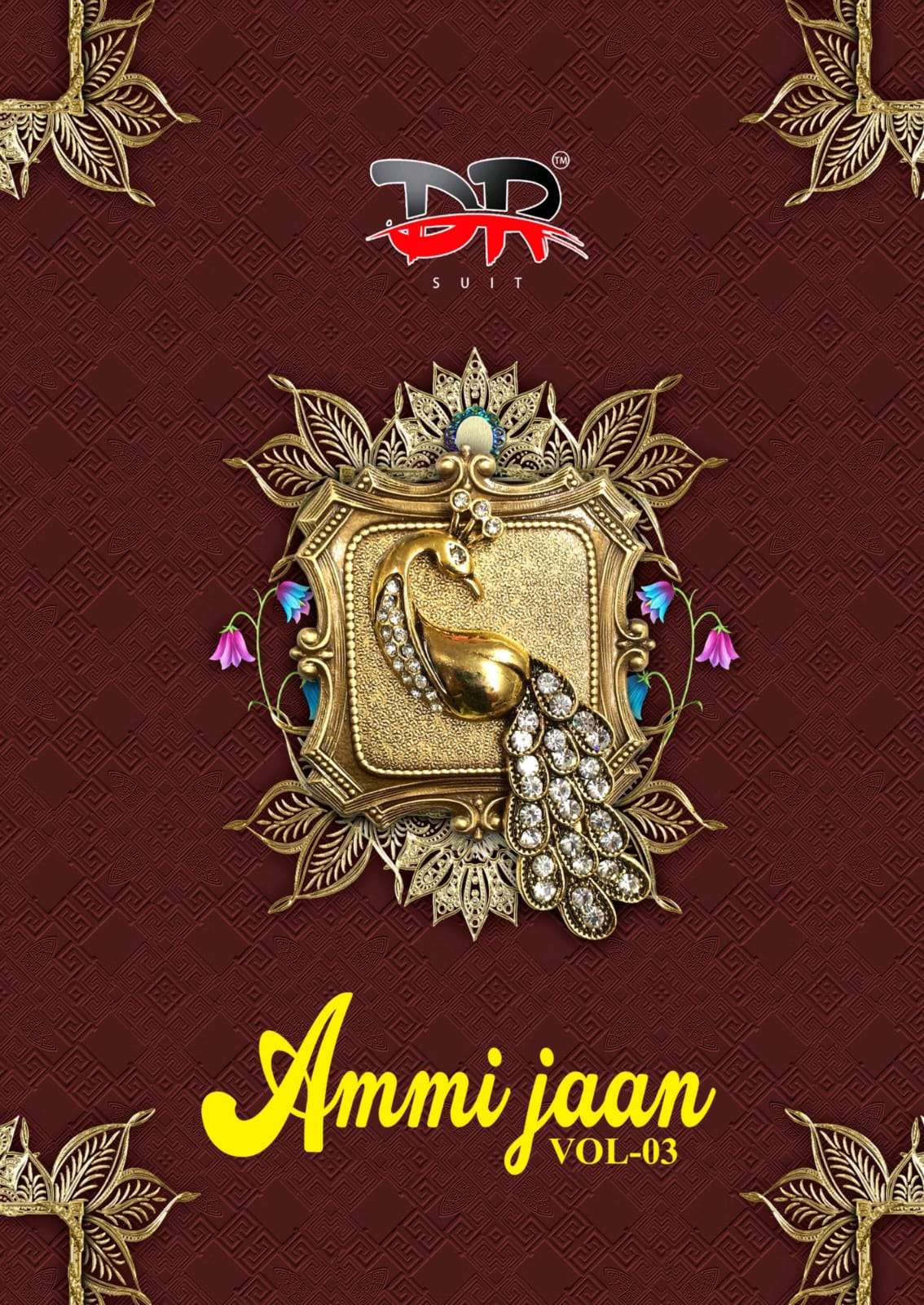 DR Ammijaan Vol-03 series 3001-3012  Pure Cotton wholesale salwar kameez in surat