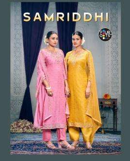 fourdots samriddhi series 1311-1314 Crunchi Silk wholesale salwar kameez in surat 