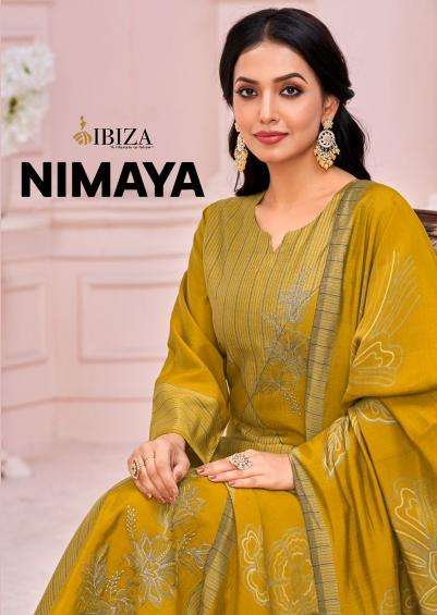 ibiza nimaya vol 1 series 1281-1284 VISCOSE MUSLIN wholesale salwar kameez in surat