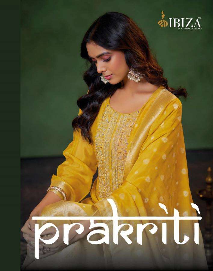 ibiza parakriti series 1571-1574 BANGLORY SILK JACQUARD wholesale salwar kameez in surat