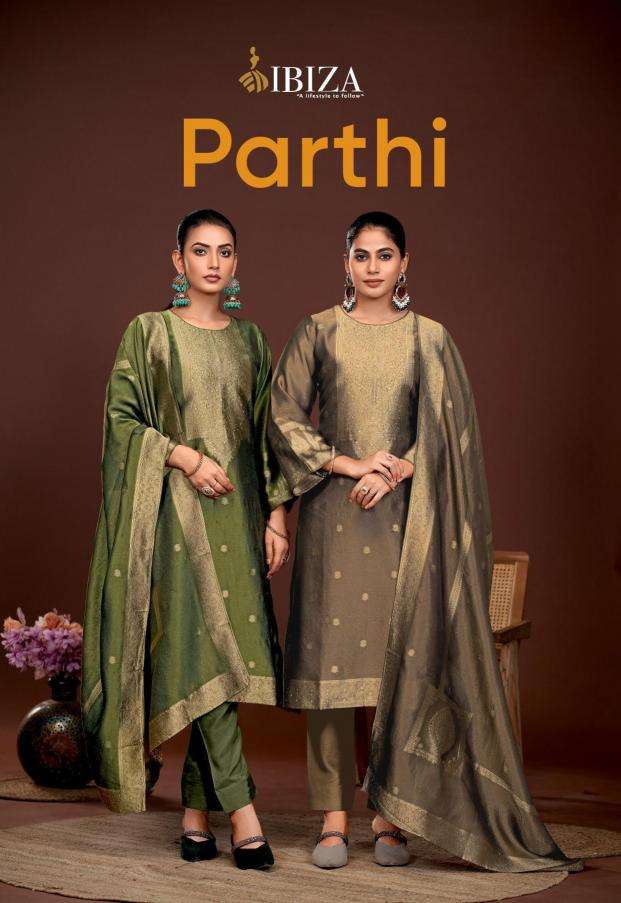 Ibiza parthi series 1381-1384 PURE BANGLORY SILK wholesale salwar kameez in surat 