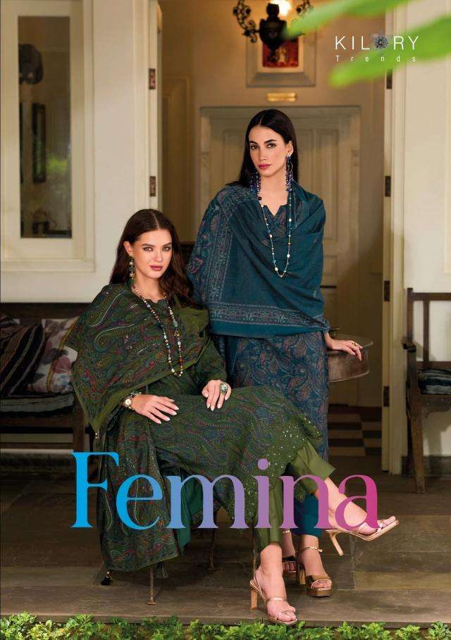 kilory trends femina series 1181-1188 PURE VISCOSE MODAL SILK wholesale salwar kameez in surat 