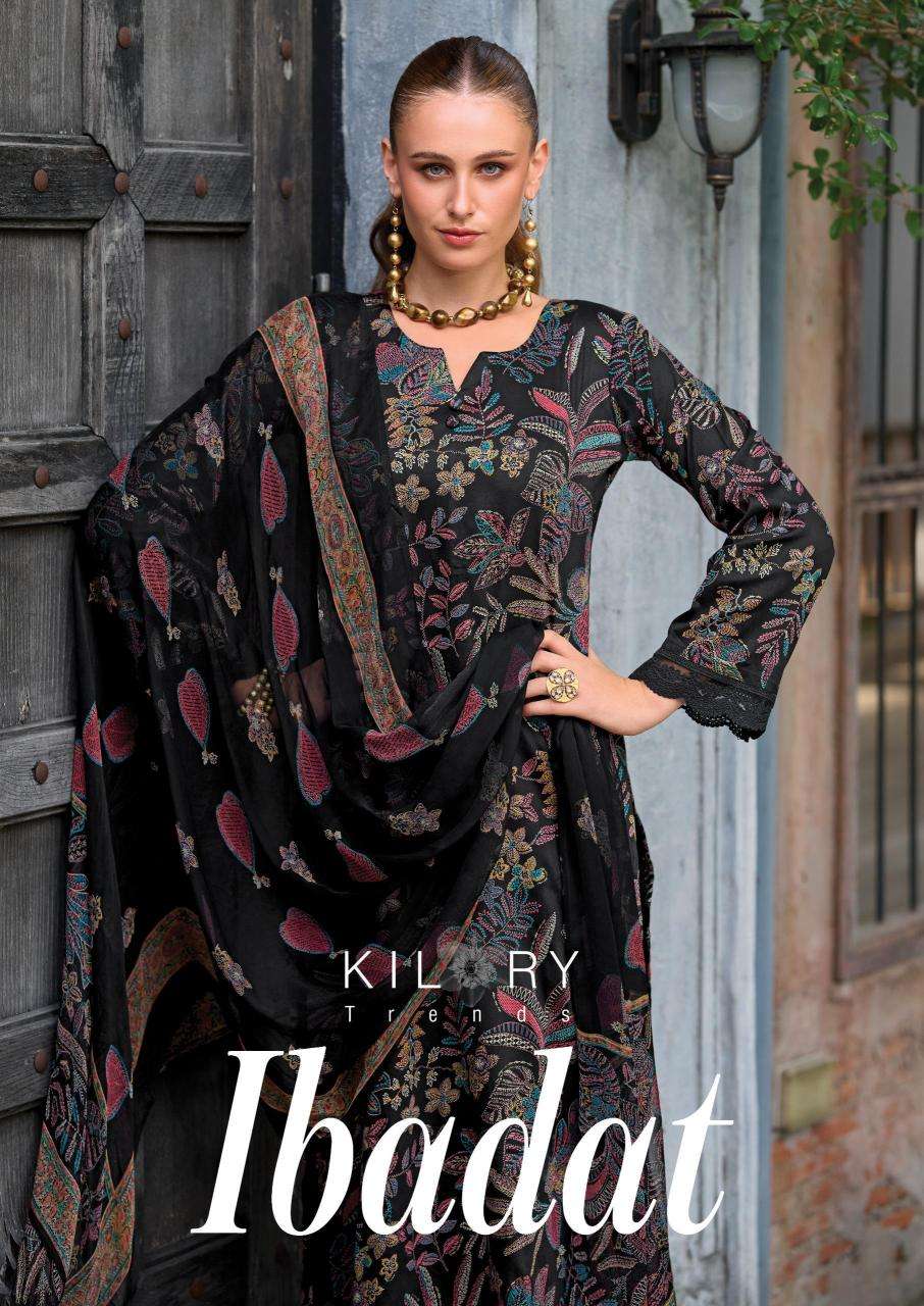 kilory trends ibadat series 1211-1214 JAM COTTON wholesale salwar kameez in surat 