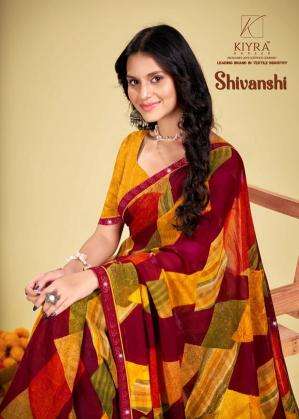 kiyra shivanshi vol 1 series 1001-1006 GEORGETTE wholesale saree in surat