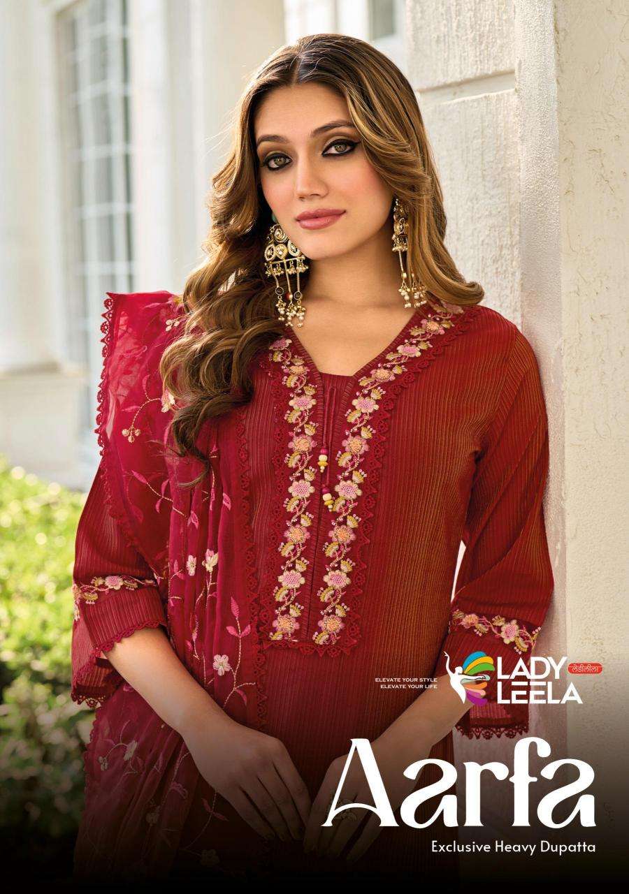 lady leela aarfa series 31001-31006 Pure Viscose Swiss Silk wholesale salwar kameez in surat 