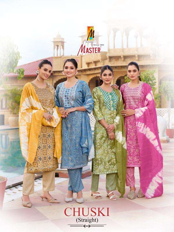 master chuski series 101-108 CAPSULE wholesale salwar kameez in surat 