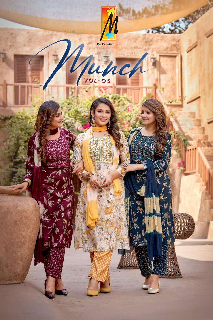 master munch vol 5 capsule print wholesale salwar kameez in surat 