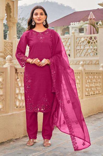 mushk mr1009 ragga roman silk slub wholesale salwar kameez in surat 