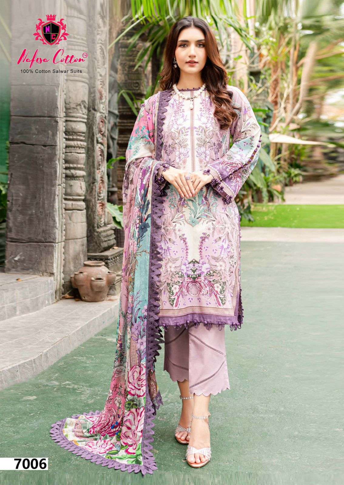 Nafisa Esra Vol 7 Cotton Digital Karachi Printed Dress Material