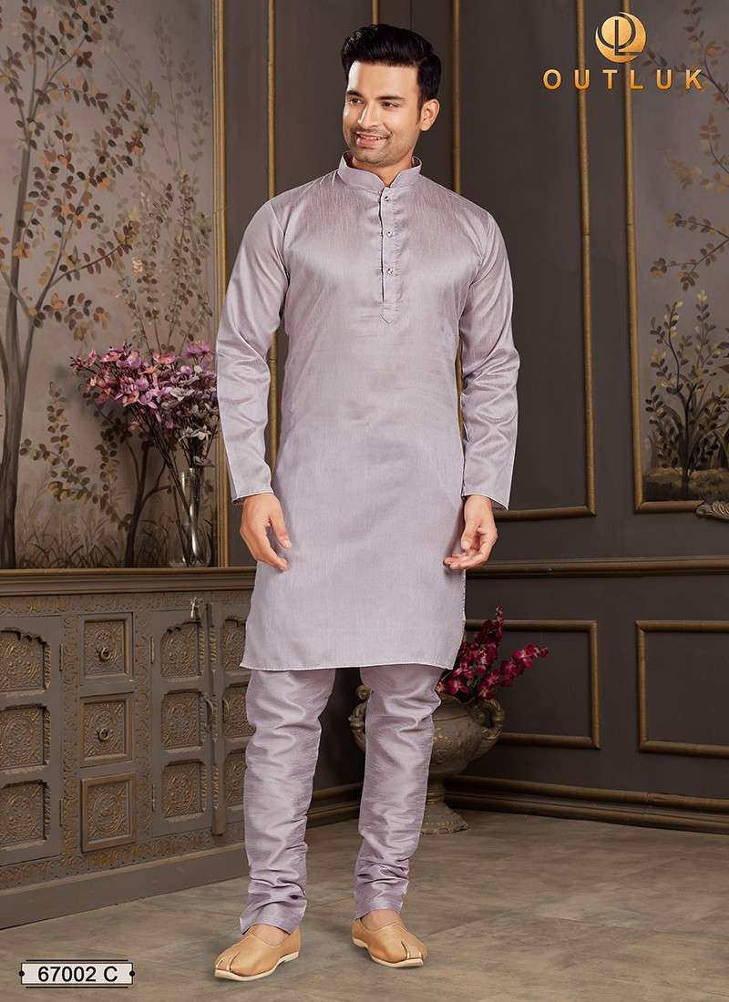 Outluk Vol 67 C Silk Mastani Traditional Wear Wholesale Kurta Pajama Mens Collection