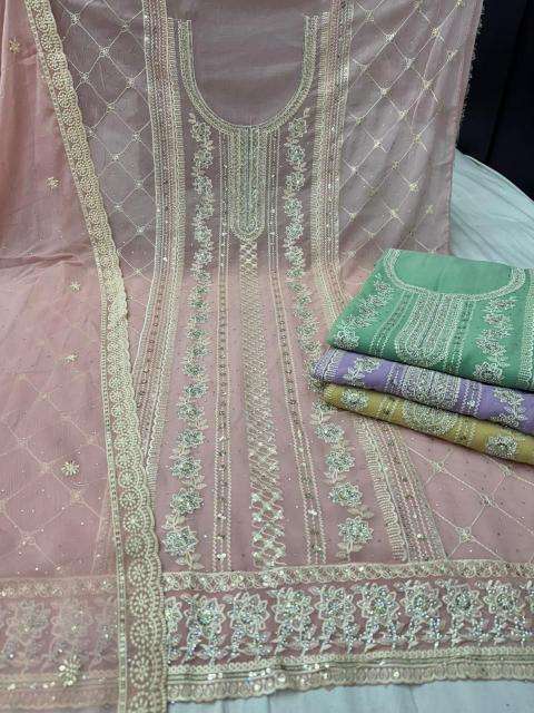 pr bakery organza chiffon ladies wear beautiful salwar kameez