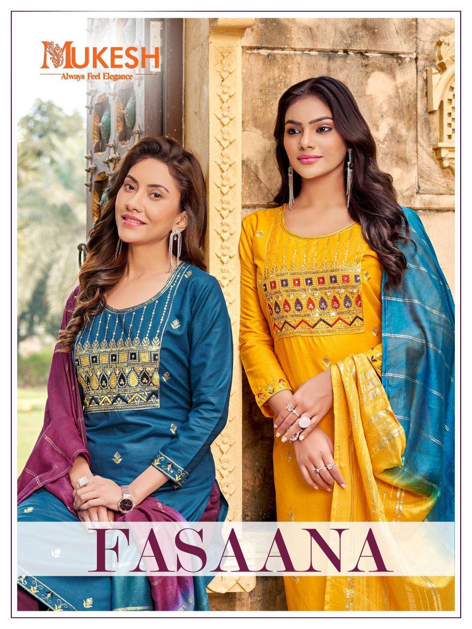 pr fasaana series 1001-1006 rayon readymade unique colours big size suits