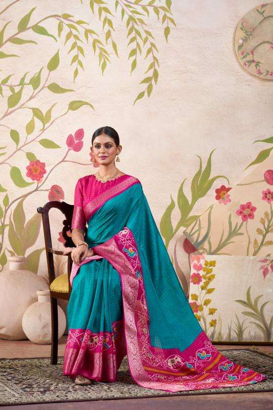 PR Rajvansh YNF7029 Tussar Chex Saree with Amazing Work Wholesale in Surat