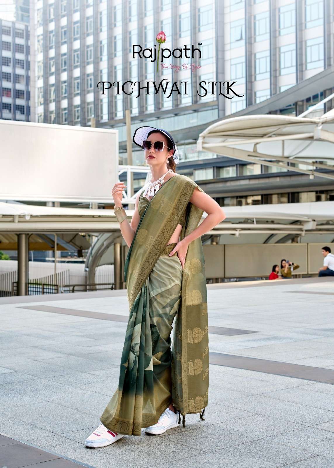 rajpath pichwai silk series 155-162 Handloom Modal Silk wholesale saree in surat 