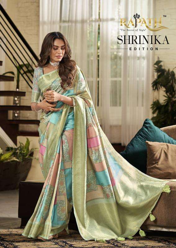 rajpath shrinika series 35001-35006 Soft Silk wholesale saree in surat