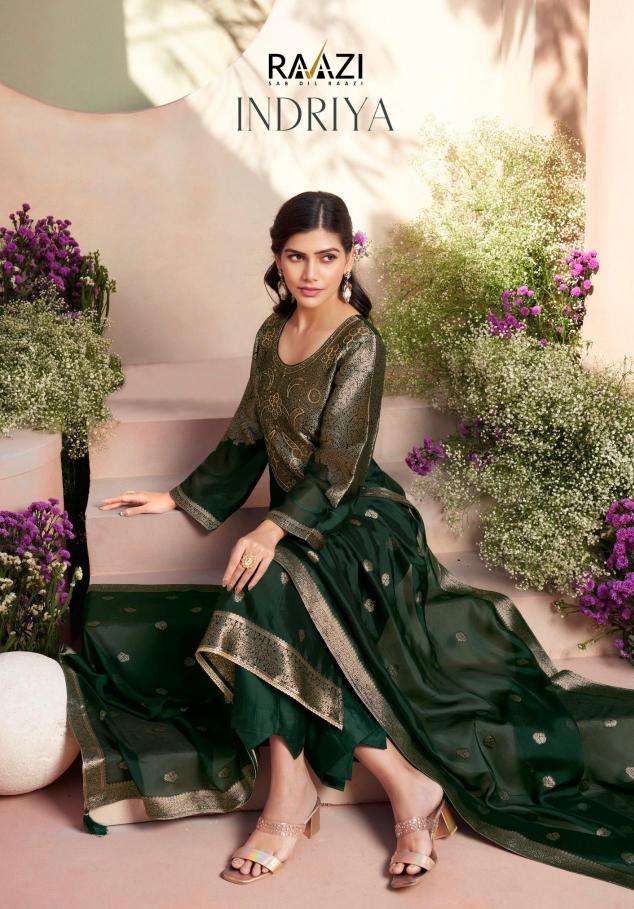 rama fashions indriya series 3301-3306 BEMBERG WOVEN SILK wholesale salwar kameez in surat 