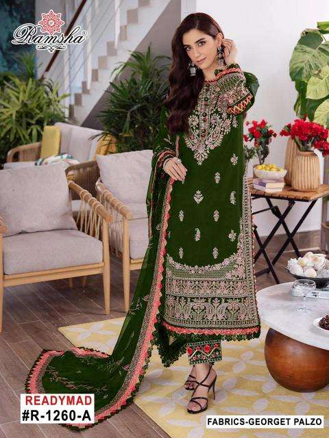 ramsha r 1260 nx georgette wholesale salwar kameez in surat 