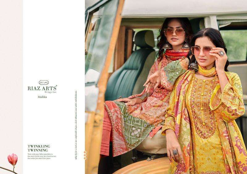 riaz arts mallika series 31001-31008 PURE KARACHI LAWN CAMRIC wholesale salwar kameez in surat