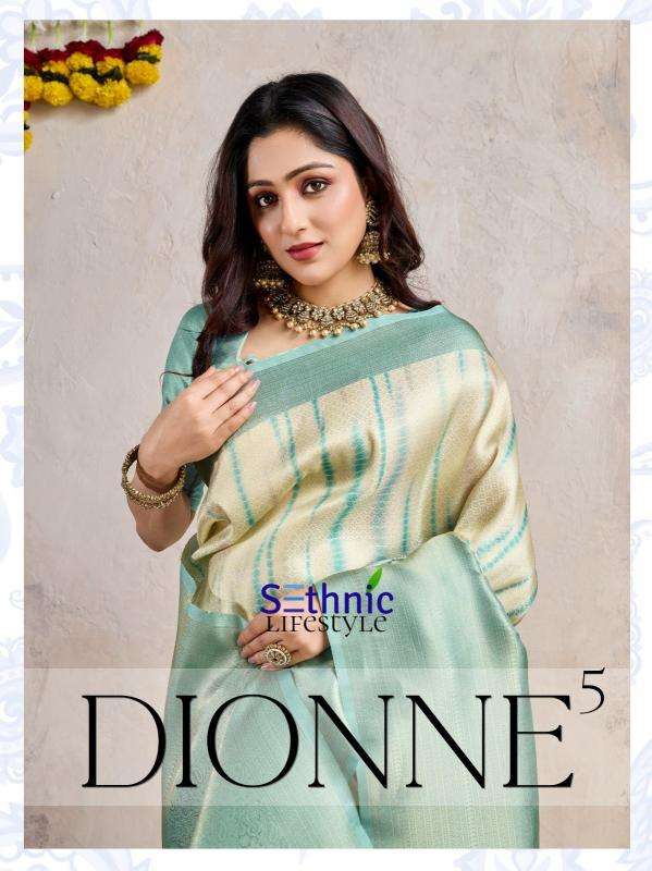 sethnic lifestyle dionne vol 5 series 22024-22027 banarasi silk wholesale saree in surat