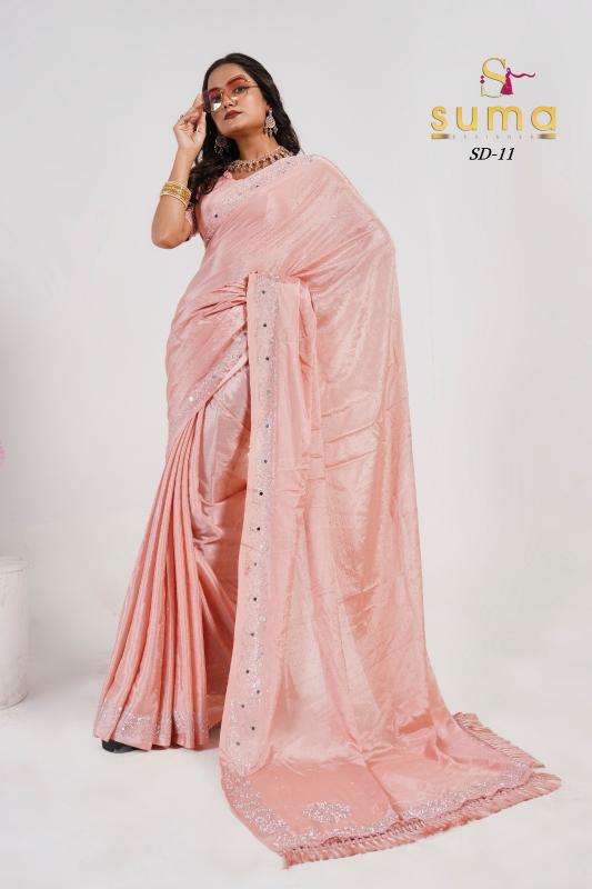 suma series sd1-sd11 CHINON wholesale saree in surat 