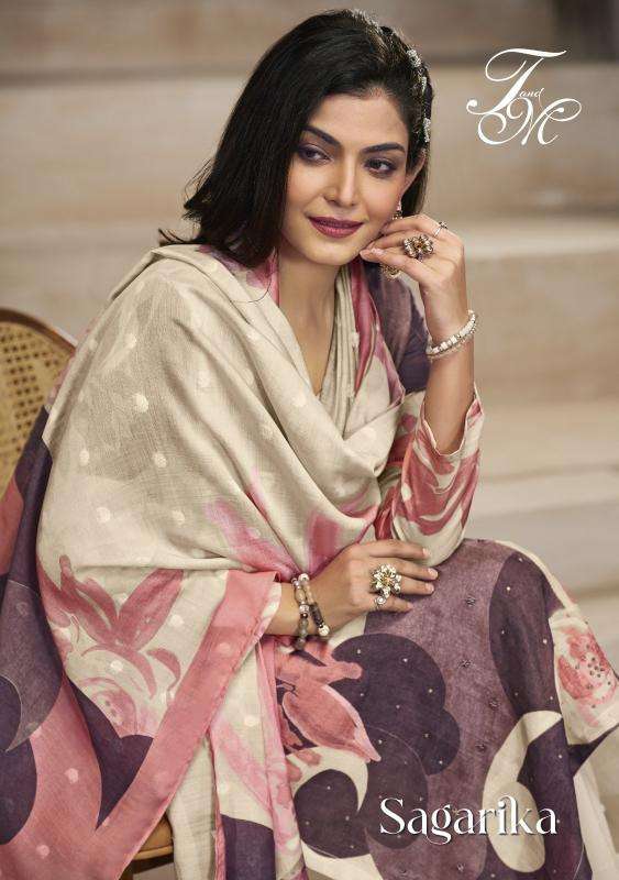 t&m sagarika MUSLIN SILK wholesale salwar kameez in surat