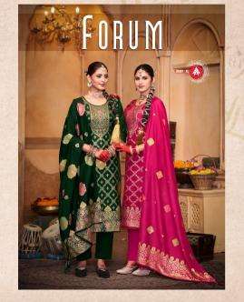 triple a forum series 16171-16176 Viscos Russian Jequard wholesale salwar kameez in surat 