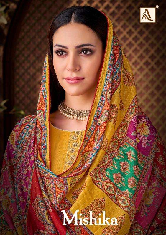 alok mishika series 1784001-1784006 zam wholesale salwar kameez in surat 