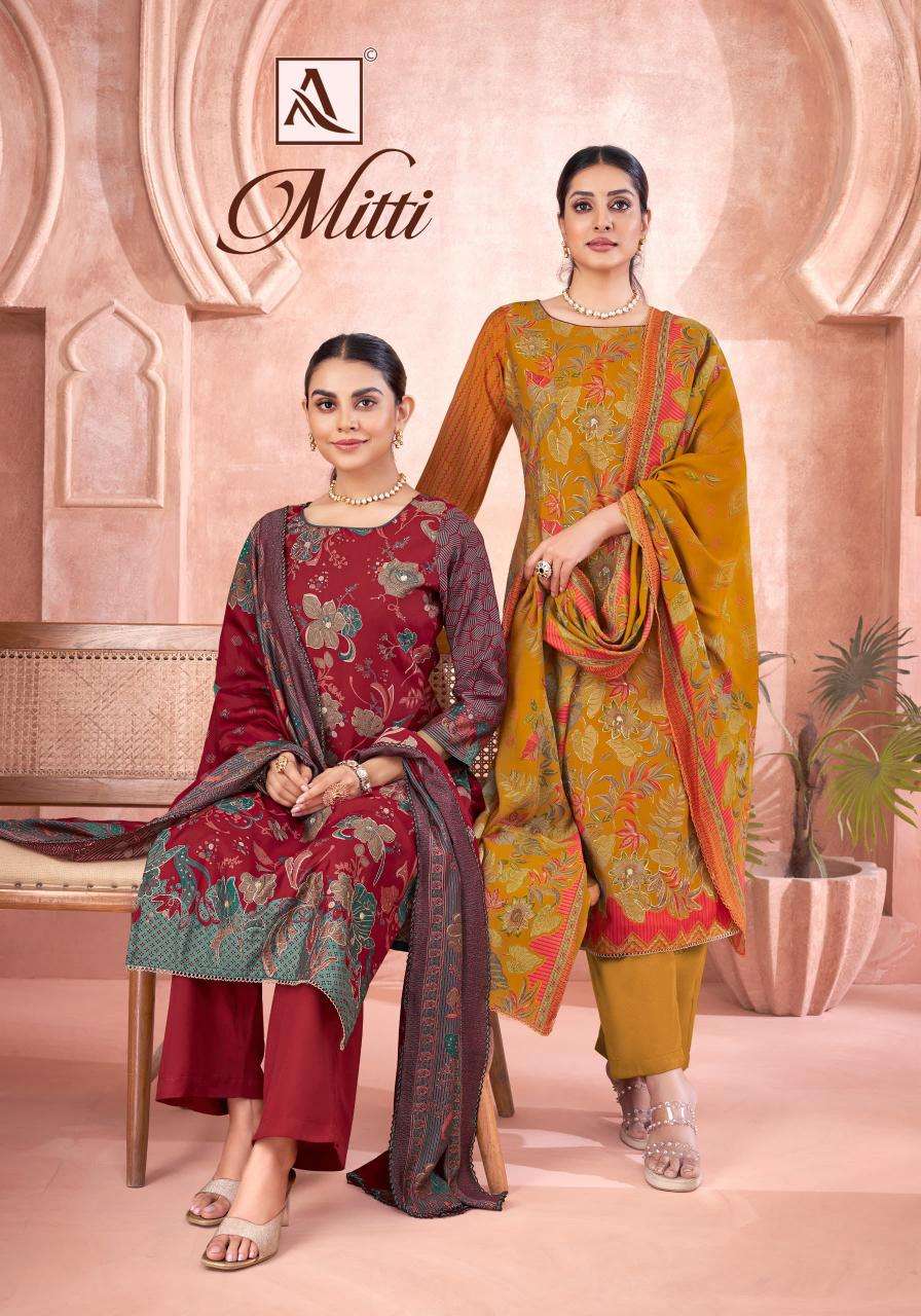 alok mitti series 1756001-1756006 mudaal wholesale salwar kameez in surat 