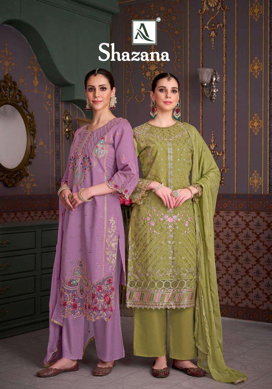 alok shazana series 1782001-1782004 simmer roman silk wholesale salwar kameez in surat 