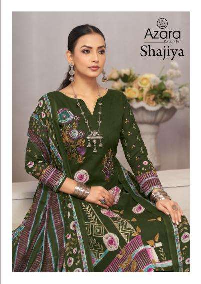 azara shajiya series 40001-40004 pure lawn cotton wholesale salwar kameez in surat 