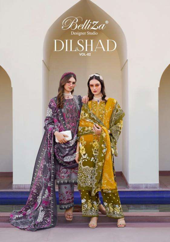 belliza dilshad vol 2 series 103001-1030008 VISCOSE RAYON wholesale salwar kameez in surat 