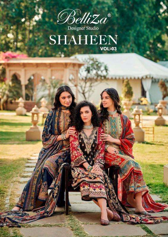 belliza shaheen vol 3 series 1043001-1043008 Pure Viscose Rayon wholesale salwar kameez in surat 