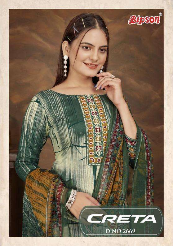 bipson prints creta 2669 cambric cotton wholesale salwar kameez in surat 