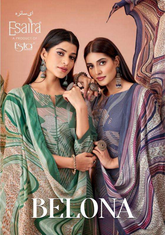 esta belona series 1001-1008 cotton cambric wholesale salwar kameez in surat 