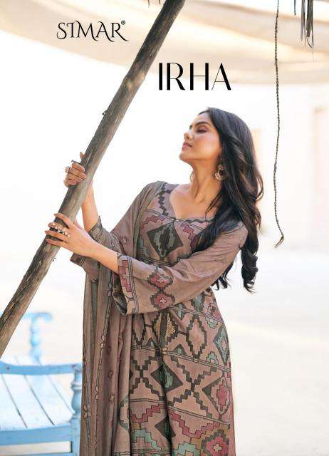 glossy irha viscose muslin wholesale salwar kameez in surat 