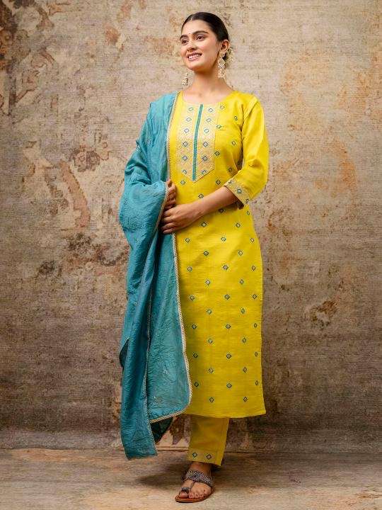 Gouri roman silk wholesale readymade suit