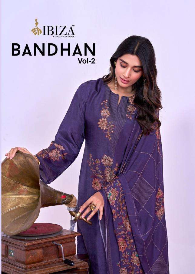 ibiza bandhan vol 2 series 1731-1734 rasiyan silk wholesale salwar kameez in surat 