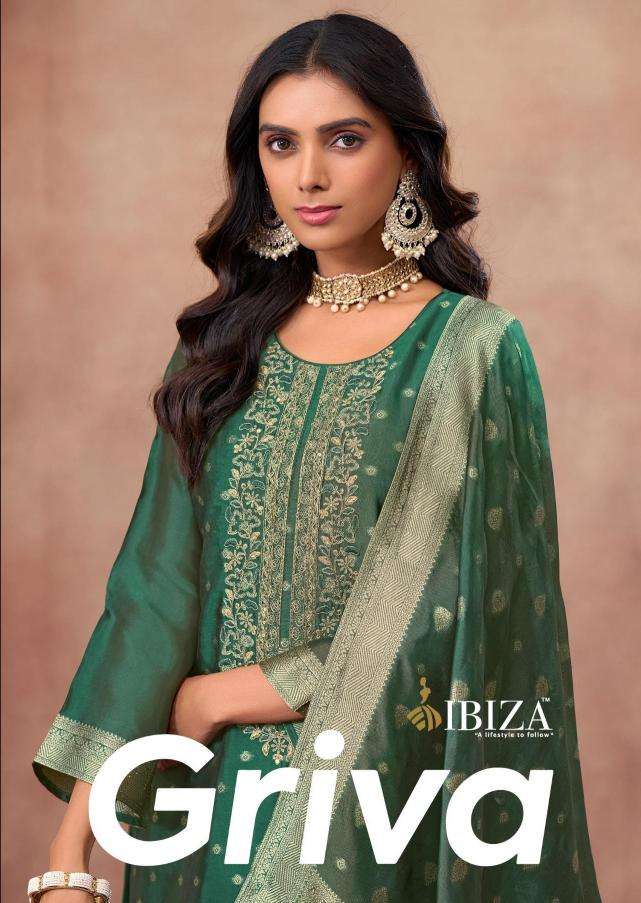 ibiza griva series 1631-1634 banglory silk jacquard wholesale salwar kameez in surat 